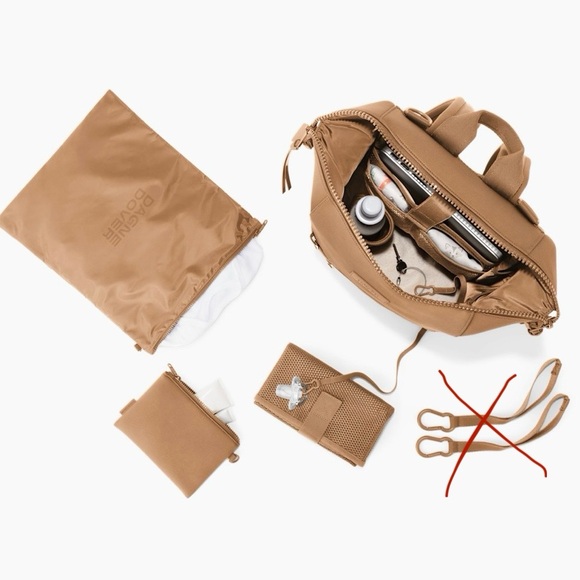 Dagne Dover INDI NEOPRENE DIAPER BACKPACK - camel, medium - Picture 3 of 8